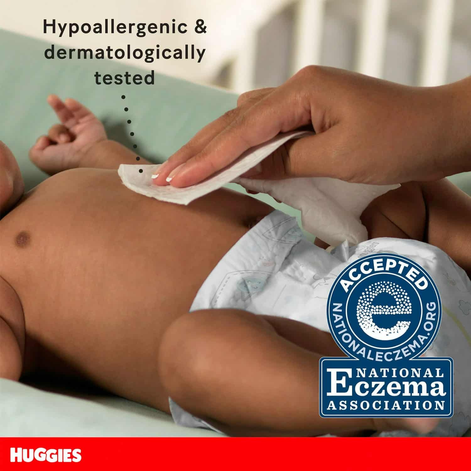 Huggies Natural Care Sensitive Baby Wipes, Unscented, 6 Flip-Top Packs (288 Wipes Total) - Image 2