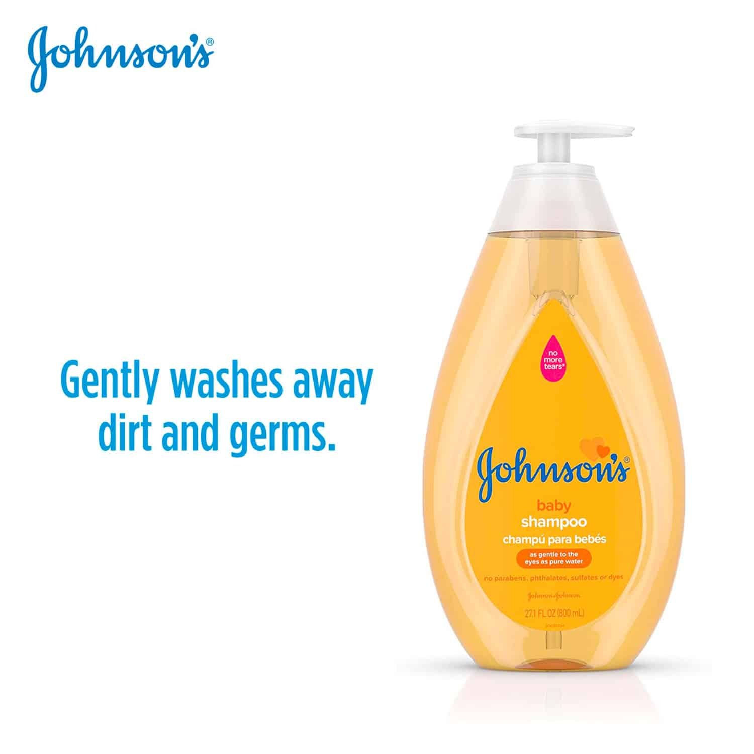 Johnson's Baby Shampoo with Gentle Tear-Free Formula, 1.7 fl. oz - Image 2