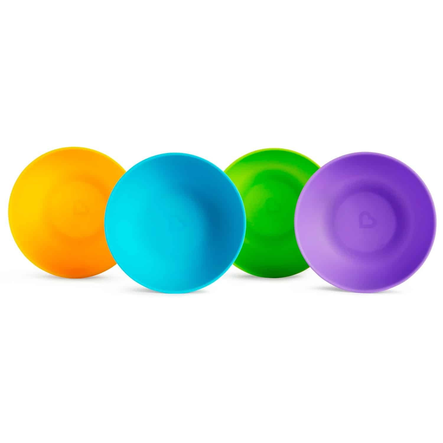Munchkin Multi Toddler Bowl, Includes Deep Bowls with High Sides, BPA-Free, 8 Pack - Image 2