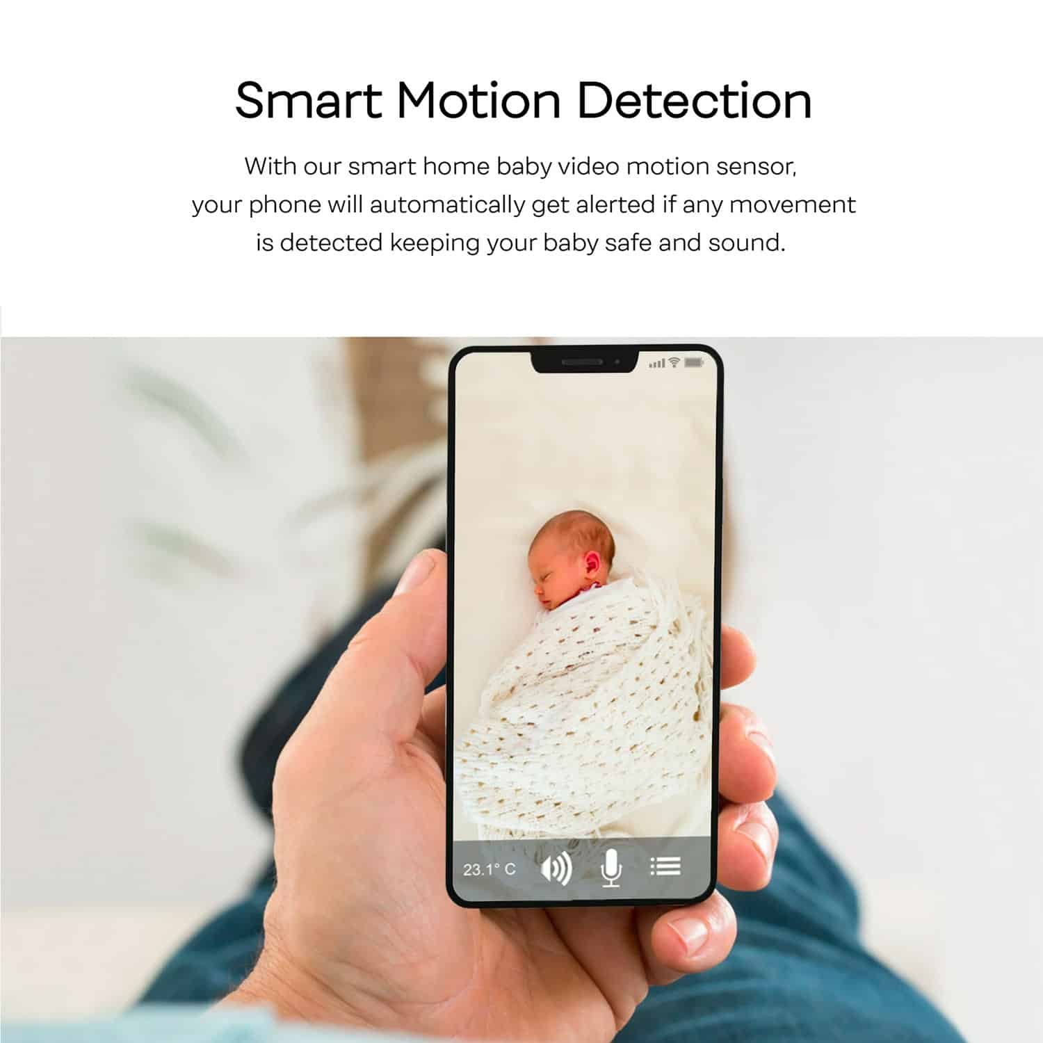 Graco Wifi Baby Monitor with 1080p Camera- Night Vision, Motion Detection - Image 4