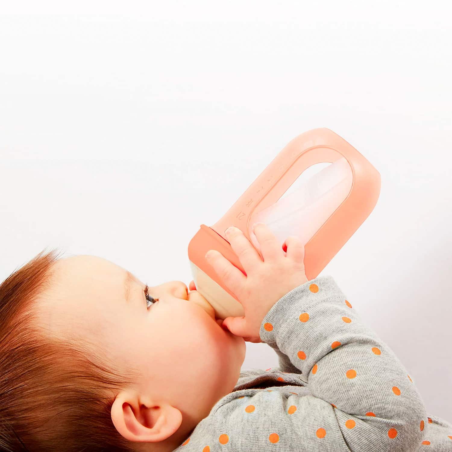 Boon NURSH Reusable Silicone Pouch Bottles - 8oz - Mint (3pk) - Image 4